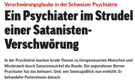 Ein Psychiater im Strudel einer Satanisten